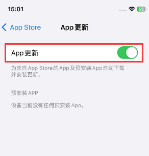 江阳苹果15维修中心如何让iPhone15APP自动更新